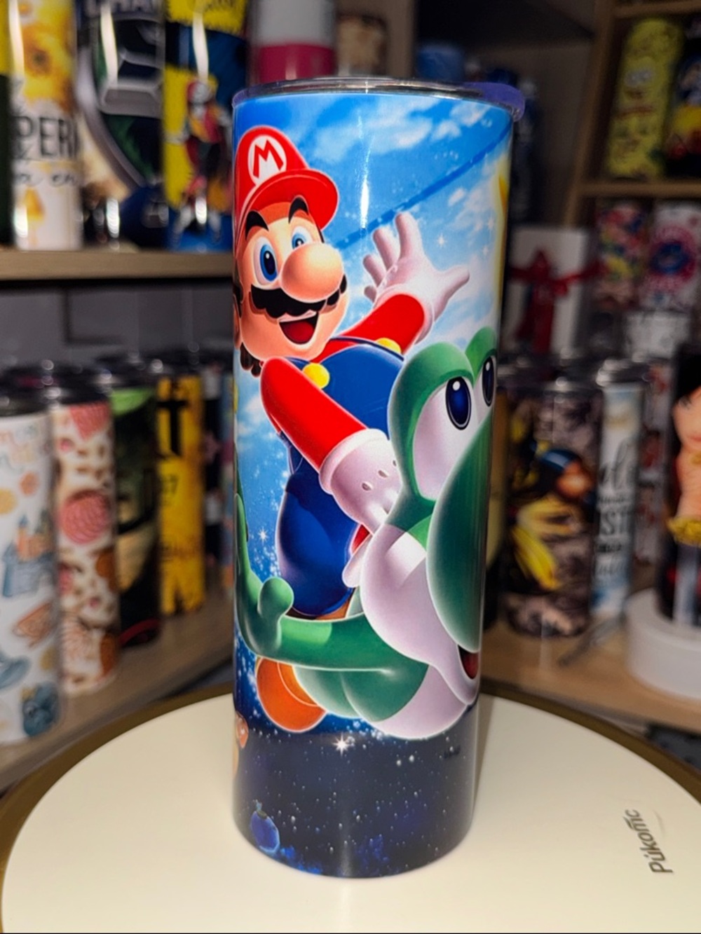 20oz Super Mario Galaxy Tumbler